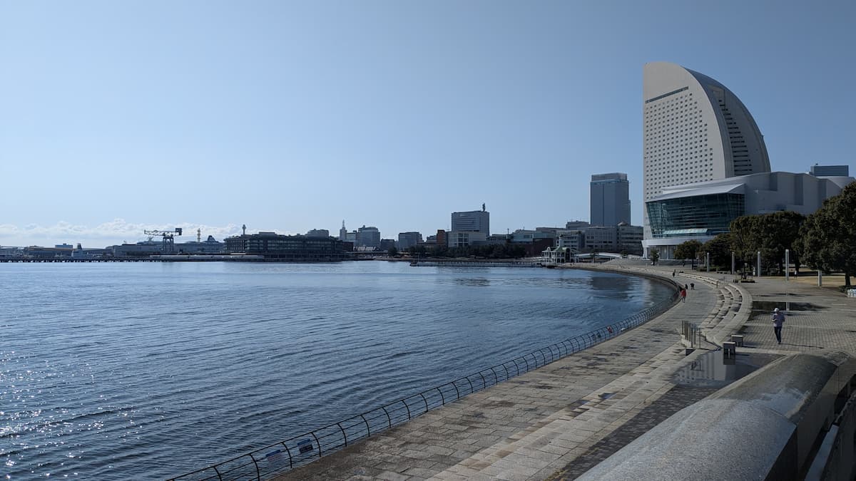 みなみみらいの海岸